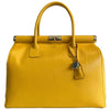 Modarno Handbag Borsa Donna a Mano Pelle con Tracolla Bauletto 35x28x16 cm