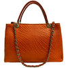 Modarno Borsa a mano da donna in vera pelle con tracolla 35x15x22 cm
