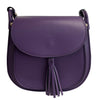 Modarno Borsa a Spalla Tracollina da Donna in Vera Pelle Made in Italy - 23x21x7