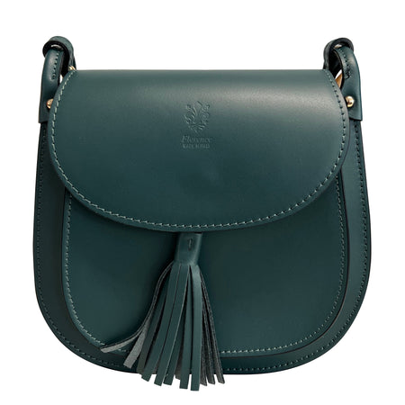 Modarno Borsa a Spalla Tracollina da Donna in Vera Pelle Made in Italy - 23x21x7