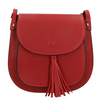 Modarno Borsa a Spalla Tracollina da Donna in Vera Pelle Made in Italy - 23x21x7