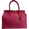 Modarno Handbag Borsa Donna a Mano Pelle con Tracolla Bauletto 35x28x16 cm