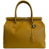 Modarno Handbag Borsa Donna a Mano Pelle con Tracolla Bauletto 35x28x16 cm