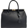 Modarno Handbag Borsa Donna a Mano Pelle con Tracolla Bauletto 35x28x16 cm