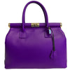 Modarno Handbag Borsa Donna a Mano Pelle con Tracolla Bauletto 35x28x16 cm