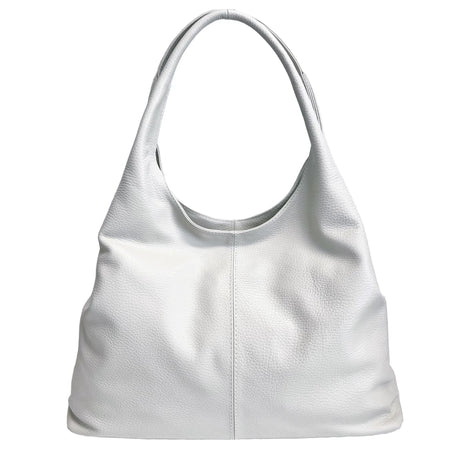 Modarno Sacca da Donna in Pelle | Nero | Borsa a Spalla | Vera Pelle | Made in Italy | Modello Samona