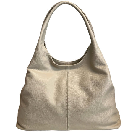Modarno Sacca da Donna in Pelle | Nero | Borsa a Spalla | Vera Pelle | Made in Italy | Modello Samona