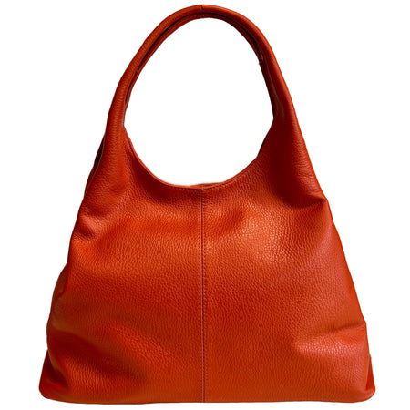 Modarno Sacca da Donna in Pelle | Nero | Borsa a Spalla | Vera Pelle | Made in Italy | Modello Samona