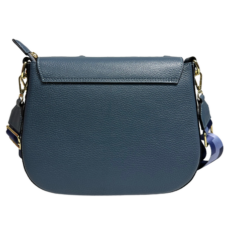 Modarno Borsa a tracolla con stampa floreale realizzata in vera pelle / Borsa donna / Regali per lei