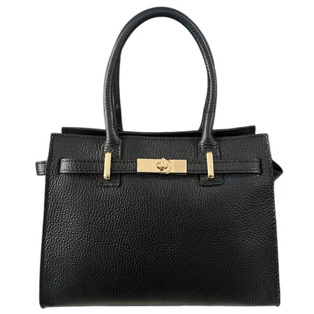 Modarno Borsa a mano e a tracolla "Gina"  in vera pelle 28x14x20cm