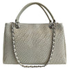 Modarno Borsa a mano da donna in vera pelle con tracolla 35x15x22 cm