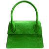 Modarno Borsetta donna trapezio in vera pelle dollaro 21x8x16 cm