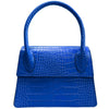 Modarno Borsetta donna trapezio in vera pelle dollaro 21x8x16 cm
