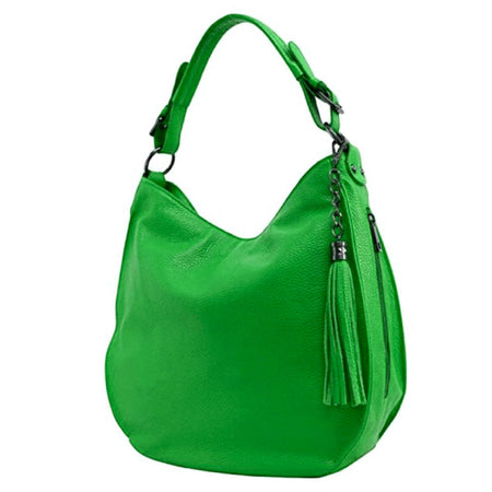 Modarno Borsa da donna italiana Borsa a spalla in vera pelle