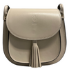 Modarno Borsa a Spalla Tracollina da Donna in Vera Pelle Made in Italy - 23x21x7