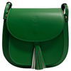 Modarno Borsa a Spalla Tracollina da Donna in Vera Pelle Made in Italy - 23x21x7