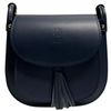 Modarno Borsa a Spalla Tracollina da Donna in Vera Pelle Made in Italy - 23x21x7
