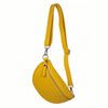 Modarno Borsa marsupio e tracolla da donna e uomo unisex in vera pelle 23x7x12 cm