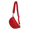 Modarno Borsa marsupio e tracolla da donna e uomo unisex in vera pelle 23x7x12 cm
