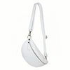 Modarno Borsa marsupio e tracolla da donna e uomo unisex in vera pelle 23x7x12 cm