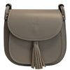 Modarno Borsa a Spalla Tracollina da Donna in Vera Pelle Made in Italy - 23x21x7