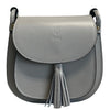Modarno Borsa a Spalla Tracollina da Donna in Vera Pelle Made in Italy - 23x21x7