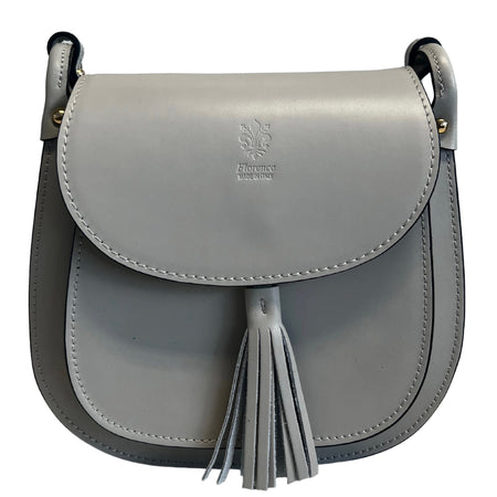 Modarno Borsa a Spalla Tracollina da Donna in Vera Pelle Made in Italy - 23x21x7