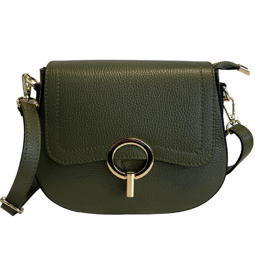 Modarno Borsetta donna in vera pelle 23x8x19