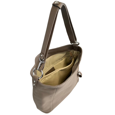 Modarno Borsa a spalla/tracolla da donna in vera pelle, Borsa Tote, Borsa Sportiva