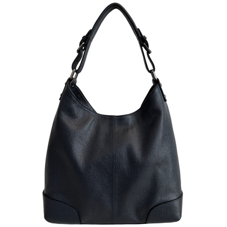 Modarno Borsa da donna italiana Borsa a spalla, Borsa a tracolla, Borsa a mano, in vera pelle Rocxy