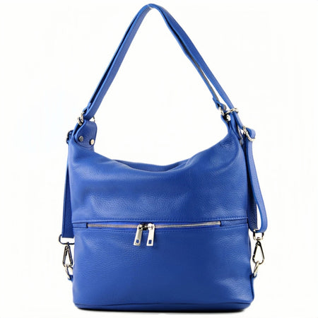 Modarno Barsa spalla da donna e borsa zaino 2 in 1 realizzato a mano, in vera pelle