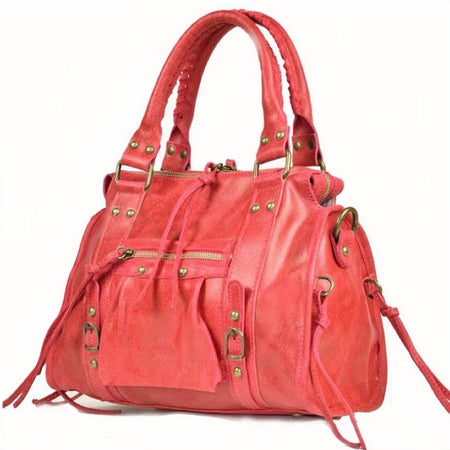 Modarno Borsa Confy in vera pelle made in Italy 26x12x20 cm