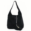 Modarno Borsa a tracolla da donna in pelle scamosciata pochette, borsa a tracolla, shopper, da donna, in vera pelle