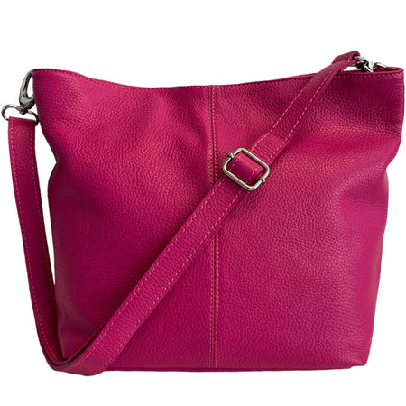 Modarno Borsa con tracolla, borsa da spalla, hobobag utilitaria da donna 30x15x23 cm