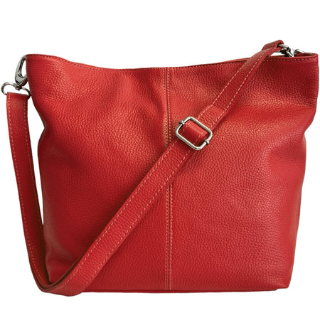 Modarno Borsa con tracolla, borsa da spalla, hobobag utilitaria da donna 30x15x23 cm