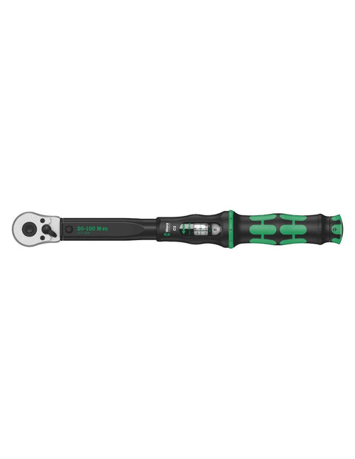 Wera click-torque c2 torque wrench 20 - 100 nm 4013288193223