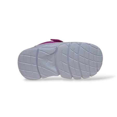 Puma FlexFocus Sneakers Bambina Fucsia Bianco – Leggere con Velcro | Taglie 20-35