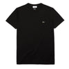 T-Shirt Uomo Lacoste Tinta Unita Con Logo T-Shirt Casual Maniche Corte Scollo Rotondo 100% Cotone