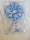Fiocco Nascita Azzurro in Raso