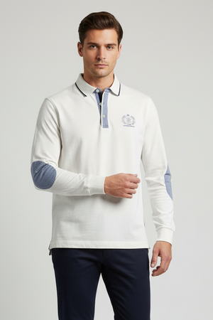 Polo uomo Etiqueta Negra - Bianco  100% cotone