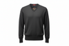 Maglia uomo Bramante - scollo a V Colore nero Cotone Made in Italy