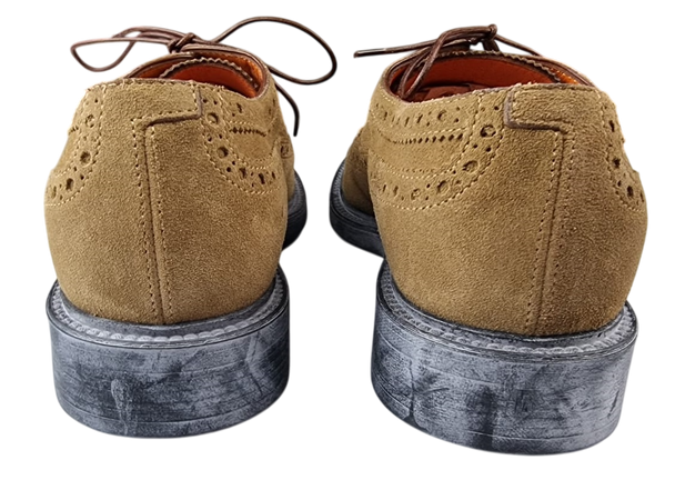 Scarpa Uomo Santoni - Derby Brogue Rondine
