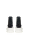 Alexander McQueen Stivaletti Chelsea tacco Bianco da donna