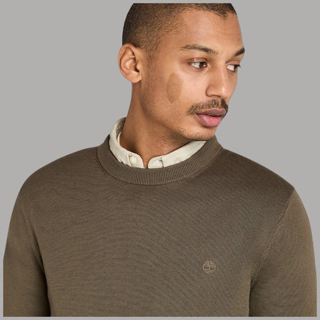 Maglia Timberland Uomo in Cotone Bio, Stile Williams River Cozy