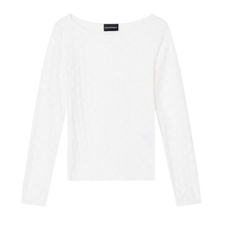 EMPORIO ARMANI maglie donna emporio armani - maglia - bianco da donna