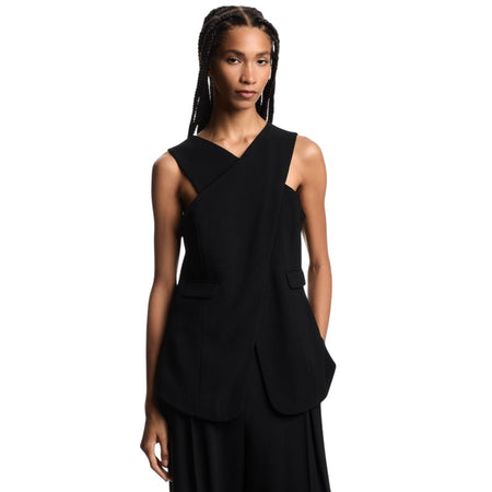 EMPORIO ARMANI canotte e top donna emporio armani - top - nero da donna