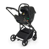 FOPPAPEDRETTI Sistema Combinato TicToc i-Size colore Ebony - trio full - navicella, passeggino, ovetto seggiolino auto, base Elevo