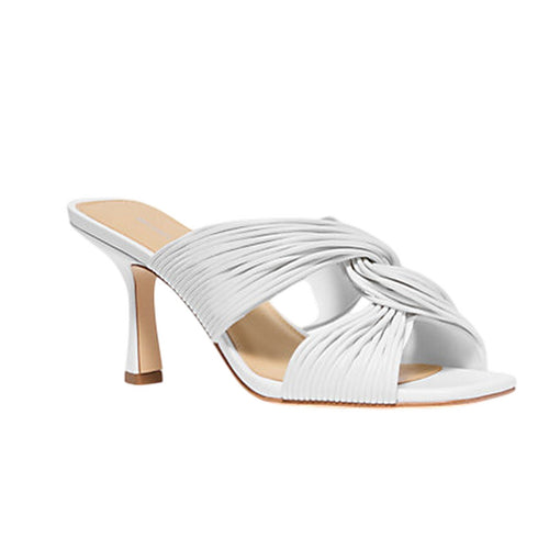 MICHAEL KORS scarpe con tacco donna michael kors - alessia mule sandal - bianco da donna