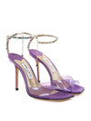 Jimmy Choo Sandalo Saeda in Pvc e Raso Jimmy choo da donna