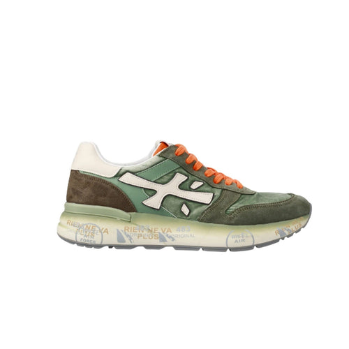 PREMIATA sneaker uomo premiata - mick - verde militare da uomo